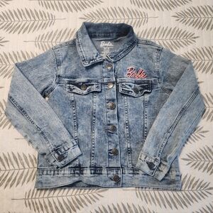 Barbie Girl Revolution Acid Washed Denim Jacket